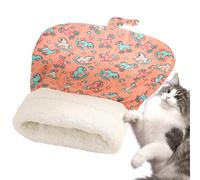 Cat Bed Resting, Warm Cat Sleeping Bag, Semi Enclosed Bed Cats, Cold Weather Indoor Bed for Rest and Entertainment, Ideal for Window Sill and Car Comfort, Perfect for Car Use