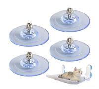 Cat Bed Suction Cups | 4 Pieces PVC Window Perch Screw | Maximum Weight