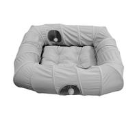 Cat Bed with Tunnel,Rectangular 4 Ways Pet Nest - Indoor Kitten Toy Tunnel - for Indoor Bedroom Seasonal Living Room Balcony Apartment Home