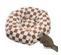Cat Bed with Tunnel Washable Cute Nest 86x26cm/33.86x10.24 Inches | Round Cat Bed Winter Pet Nest for Enrichment Pet Puppy Small Dog Bunny Indoor Living Room Home Decor Balcony Apartment