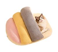 Cat Beds For Indoor Cats | Slipper-Formed Cat Hidey Bed, Detachable Cat Nest For Warmth and Comfort, Grooming Bed For Cozy Cats