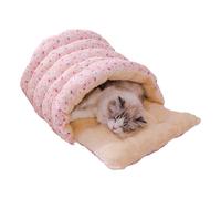 Cat Beds for Indoor - Cave Sleeping Bag Nest Thickened, Indoor Cat Bed | Soft and Shelter for Cats & Small Dogs, Provides Warmth and Comfort, Ideal para calming, viajes, invierno
