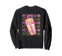 Cat Boba Tea - Gato Divertido Sudadera