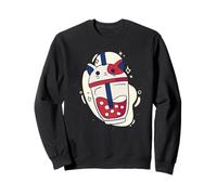 Cat Boba Tea - Gato Divertido Sudadera