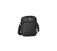 Cat erpillar CAT Ryan 84058-506 - Bolso bandolera de viaje casual para ciudad, 7 L, Negro en relieve térmico