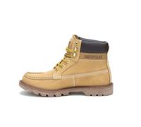 CAT Footwear Botas (Caterpillar) Colorado Moc Toe para hombre, hechas de piel de plena flor, duraderas, con plantilla de espuma acolchada, flexibles (Honey Reset) (10)