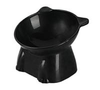 Cat Bowl, Food Dish, Elevated Design Sturdy Pp Tilted Angle Non-Slip Prevent Neck Whisker Fatigue Style Anti-Knock Over, Food Bowls for Pets 5.12 x 3.94 inches
