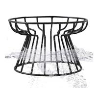 Cat Bowl - No Spill Raised Ceramic Cat Food Bowl, Cats Bowls with Metal Stand, Elevated Cast Feeder Bowls Stand | Shallow Ceramic Dish Water For Cats Kitten Feeding Station Home Pet Supplies