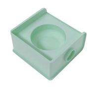 Cat Bowl Rack, Spliceable Cat Food Bowl, Elevated Cat Accessories, Pet Cage Bowls, Square Promotes Healthy Eating For Dog, Puppy, Cat, 7.8x7.48x3.94 inches