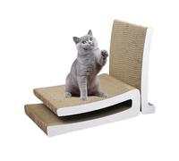 Cat Bratching Board - cartón resistente para rascar duradero | ESCODUARIO COMPAGRAJE CATTRE SCRACKING TOOL TOLLAGE CAT WILD CAT | Tablero de raspado de gato vertical combinado para protección de