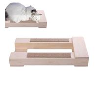 Cat Breeding Chair, Kitten Mating Seat, Short Scratcher Pad, Indoor Play Furniture, Entertainment Scratch Toy Feature for Small, Medium Cats, Home, Living Room, Playroom, 21.65x10.83x3.15 Inches