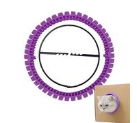 Cat Brush - Cat Self Groomer, Furniture Mounted Pet Hair Remover, Cats Massage Comb Panel, Self Cleaning Scratch Grooming Tool, Anti Shedding Cats Care Accessory for Cardboard Boxes Wooden Cabinets