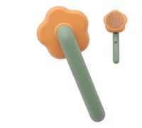 Cat Brush - Dog Hair Brush for Shedding | Pet Pin Brushes | 60° Curved Stainless Steel Fine Needles, 3-in-1 for Removing Loose Hair, Detangling, Massaging | Pet Grooming Brushes