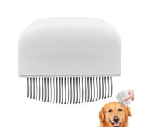 Cat Brush for Long Haired Cats, Gentle Shedding Tool, Nylon & Stainless Steel Grooming Tool, Removal, for Pet Short & Long Hair, 3,54 x 3,07 x 1,06 pulgadas