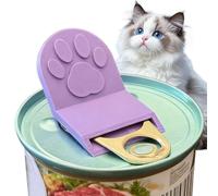 Cat Can Opener - Manual Pet Food Can Opener for Cats Small Dogs | Stainless Steel Blade with Comfortable Handle, Easy Grip Design, Safe and Efficient Tool for Opening Wet Food 1.97×1.18×0.79 in