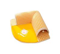 Cat Carpet Tunnel, Cats Hideaway Toy, 2-in-1 Game Tunnels, with Non-Slip Bottom, Plush Pet Tunnel Rug, Cats Hideaway Toy for Indoor and Outdoor Use, Perfect for Pets Relaxation
