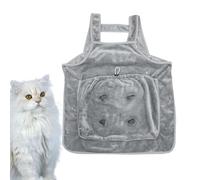 Cat Carrier Apron Pouch - Apron Cat Sling Carrier, Wearable Cat Carrier, Cat Carrier Apron with Holes, Accompany Carrier Bag for Holding Kitten for Indoor Outdoor Travel