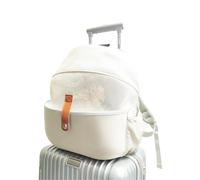 Cat Carrier Backpack, Kitten Carriers for Small Pets, Soft Padding Carrying Bag with Mesh Ventilation for Short Trips Vet Visits Outdoor Walking Hiking Camping Travel, 30x24x39cm