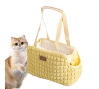 Cat Carrier Bag, Soft Pet Carrying Bag, Dog Puppy Carrier 16,93 x 8,27 in, Large Capacity Shoulder Tote, Comfortable Travel Carriers for gatos and Small Dogs