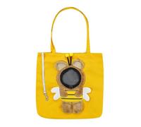 Cat Carrier | Bee Design Travel Shoulder Tote Portable Outdoor Bag | Pet Travel Carrier For Hiking Travel Road Trip Vacation Walk Shopping Camping Outdoor