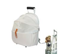 Cat Carrier, Pet Backpack with Soft Padding for Small Dogs and Kittens 11.81x9.45x15.35 Inches, Breathable Travel Bag for Short Trips, Vet Visits, Outdoor Walking, Hiking, Camping, Daily Use