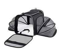Cat Carrier, Pet Bag, Dog Carrier, Portable and Lightweight, Expandable for Comfort, Ventilated, 18.11x11.02x11.02 Inch, Perfect for Travel, Shopping, Walking, Easy to Carry