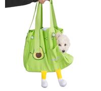 Cat Carrier, Soft Sided Adjustable, Pet Travel Bag, Green, Breathable and Secure Cat Carrying Case for Vet Visits, Outdoor Walks, Airline, Grooming, Nail Trimming