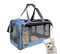 Cat Carrier | Up To 20lbs Breathable Travel Tote | Carrier For Cats | For Camping Motorcycle Airplane Car Outdoor Adventure Hospital