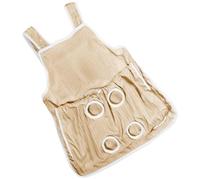Cat Carrying Apron - Adjustable Drawstring Pet Carrier | Soft Breathable Hands-Free Apron for Cats Dogs | Grooming Baking Photography Bonding Outfit Adults Teens