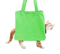 Cat Carrying Bag | Adjustable Pet Bag with Holes - Carry Cat Handbag - for Outgoing Vacation Walking Camping Picnic Shopping Hiking