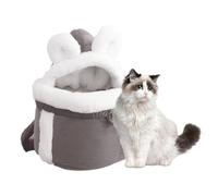 Cat Carrying Bag - Cute Double Pocket Design Cat House Comfortable Front Pack, Cat Bag Carrier | Durable Cat Bag, Soft Pet Cave, Cozy Cat Travel Carrier for Travel, Outdoor, Puppy