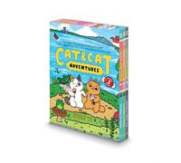 Cat & Cat Adventures #1-3: A Graphic Novel 3-Book Box Set : The Quest for Snacks, The Goblet of Infinity, Journey Into Unibear City