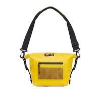 CAT Caterpillar 84956-42 Crossbody Bag - Bolso bandolera impermeable para smartphone y objetos de valor, resistente al hombro pequeño para hombre y mujer, práctica funda para teléfono móvil, amarillo