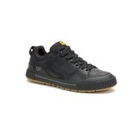 CAT Caterpillar Axiom Black (P726782) - Zapatillas de piel para hombre, color negro, con cordones, antideslizantes y transpirables, resistentes, diseño moderno, Negro , 41 EU