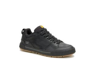 CAT Caterpillar Axiom Black (P726782) - Zapatillas de piel para hombre, color negro, con cordones, antideslizantes y transpirables, resistentes, diseño moderno, Negro , 41 EU