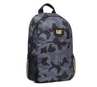 CAT Caterpillar Benson 84718-661 Urban Mochila, moderna mochila para hombre y mujer, volumen de 22 l, diseño impermeable con compartimento para portátil, negro/gris, Einheitsgröße, Mochilas daypack