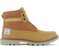 CAT Caterpillar Colorado 2.0 Harris Tweed Boots P111326 Cuero Botas Ámbar Gold