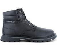 CAT Caterpillar Cuadrados Boots - Hombre Botas Zapatos Cuero Negro P723802 NUEVO