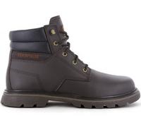 CAT Caterpillar Cuadrados - Hombre Invierno Botas Boots Cuero Braun P723803