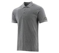 CAT Caterpillar Essentials Polo Shirt Dark Heather Grey Medium Dark Heather Grey