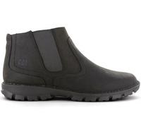 CAT Caterpillar Hoffman Casual Hombre Chelsea Boot Botas Negro-Marrón P720659