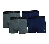 CAT Caterpillar - Juego de 4 Boxers para Hombre, algodón, Multicolor, Multicolor, L