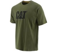 CAT Caterpillar Trademark Logo T-Shirt Chive Small