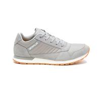 CAT Caterpillar Ventura Grey (P726271) - Zapatos de suela plana gris para hombre, con cordones, de ante y malla, transpirables y cómodos, estilo casual, gris, 46 EU