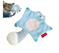Cat Catnip Toy - Muñeca de ardilla voladora chirriante para gatitos | Juguete interactivo resistente a las mordazas para gatos medianos y grandes, divertido accesorio de entrenamiento Playtime