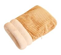 Cat Cave Bed, 2-In-1 Tube Cat Mat and Bed Indoor, Cat Nest Semi-Enclosed, Portable Cat Puppy Sleeping Bag Bed, Foldable Pet Cave Bed Feline Sanctuary Comfortable Material Widely Uses For Indoor Pets