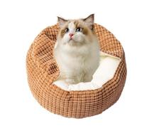 Cat Cave Bed, Indoor Kitten Sleeping Nest, Soft Washable Pet Resting Bed, Cozy and Comfortable Design, Compact Ideal para gatos pequeños y medianos y perros para mascotas en casa