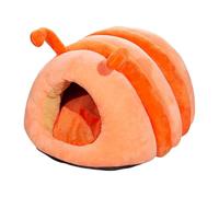 Cat Cave Bed, Winter Semi-Covered Pet, Animal Shape Warming Puppy House, Cozy Cat Sleeping Tent, Soft and Comfort Bed for Small Dog and Cats, Ideal para clima frío