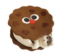Cat Cave - Cama Cueva para Perros Diseño Cookie,Cálido Desmontable y Lavable - para Mascotas Pequeñas Gatito Cachorro Juego en Interior Hogar