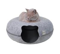 Cat Cave, Cave Cat, Luxury Cat Cave Bed, Cat Nest Bed, Soft Plush Cat Cave, Cat Bed for Large Cats, Foldable Cat Tunnel Bed, Comfortable for Cat Hideaway